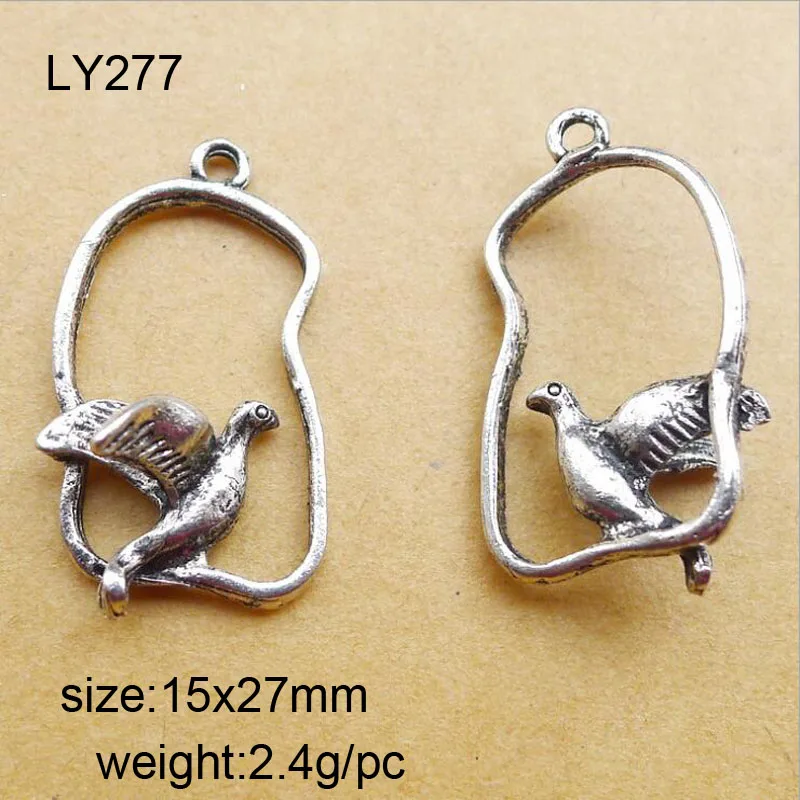 25pcs/lot 15x2mm Antique Silver Zinc Alloy Bird Charms Pendant For Jewelry Making
25pcs/lot 15x2mm Antique Silver Zinc Alloy Bird Charms Pendant For Jewelry Making