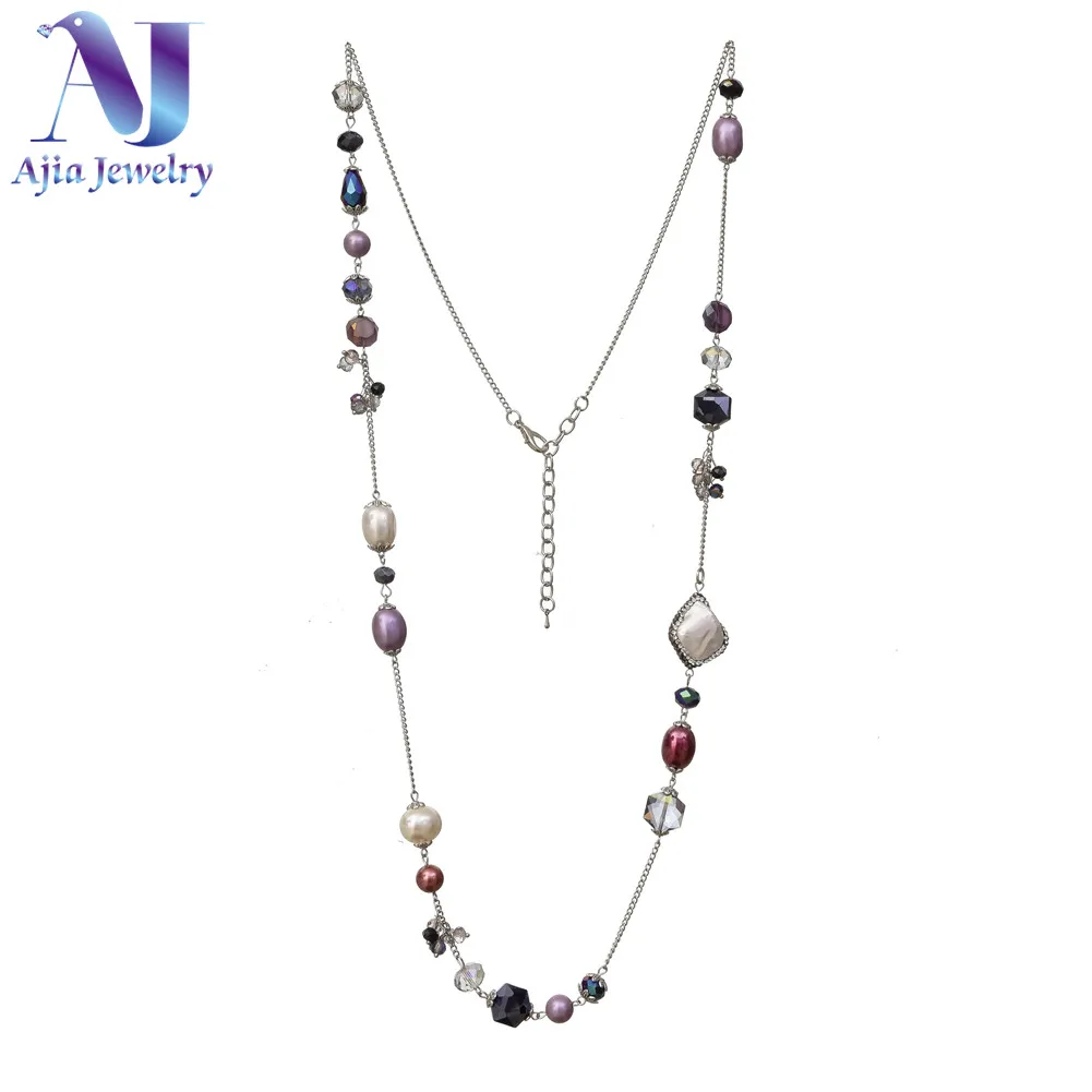 Luxry Crystal Long Chain Necklace Beads For Women Pearl Shell Pendant Necklace Gold Chain Red sautoir femme long boheme Jewelry
Luxry Crystal Long Chain Necklace Beads For Women Pearl Shell Pendant Necklace Gold Chain Red sautoir femme long boheme Jewelry