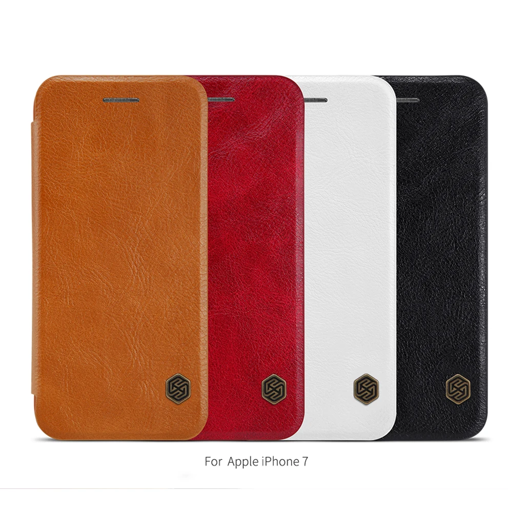 NILLKIN For Apple iPhone 7 Hight Quality Leather Case For Apple iPhone 7 Wallet Leather Cover For iPhone7
NILLKIN For Apple iPhone 7 Hight Quality Leather Case For Apple iPhone 7 Wallet Leather Cover For iPhone7