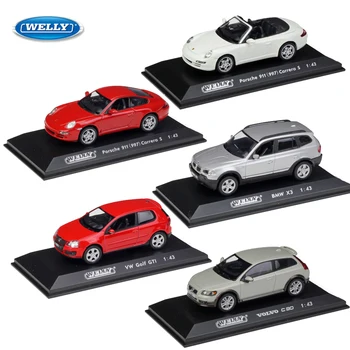 WELLY 1:43 Scale Volvo/Porsch/Audi/Benz/VW Diecast Metal Model Car Model Toy For Boy Toy Collection Children Gift
WELLY 1:43 Scale Volvo/Porsch/Audi/Benz/VW Diecast Metal Model Car Model Toy For Boy Toy Collection Children Gift