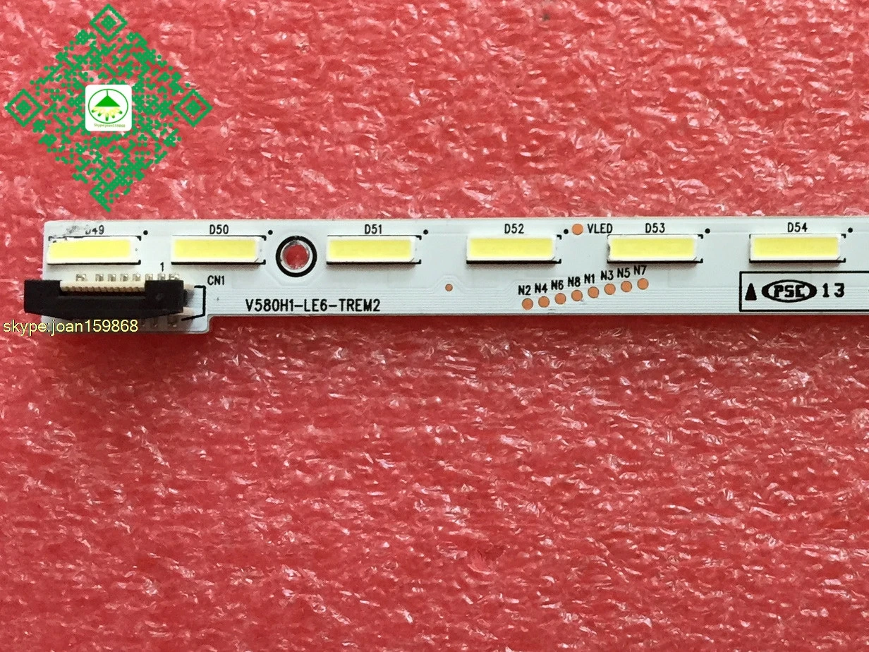 FOR Skyworth 58E690U LCD TV backlight bar V580H1-LE6-TREM2 Screen V580HJ1-LE6 IS 1piece=64LED 721MM 100%NEW
FOR Skyworth 58E690U LCD TV backlight bar V580H1-LE6-TREM2 Screen V580HJ1-LE6 IS 1piece=64LED 721MM 100%NEW