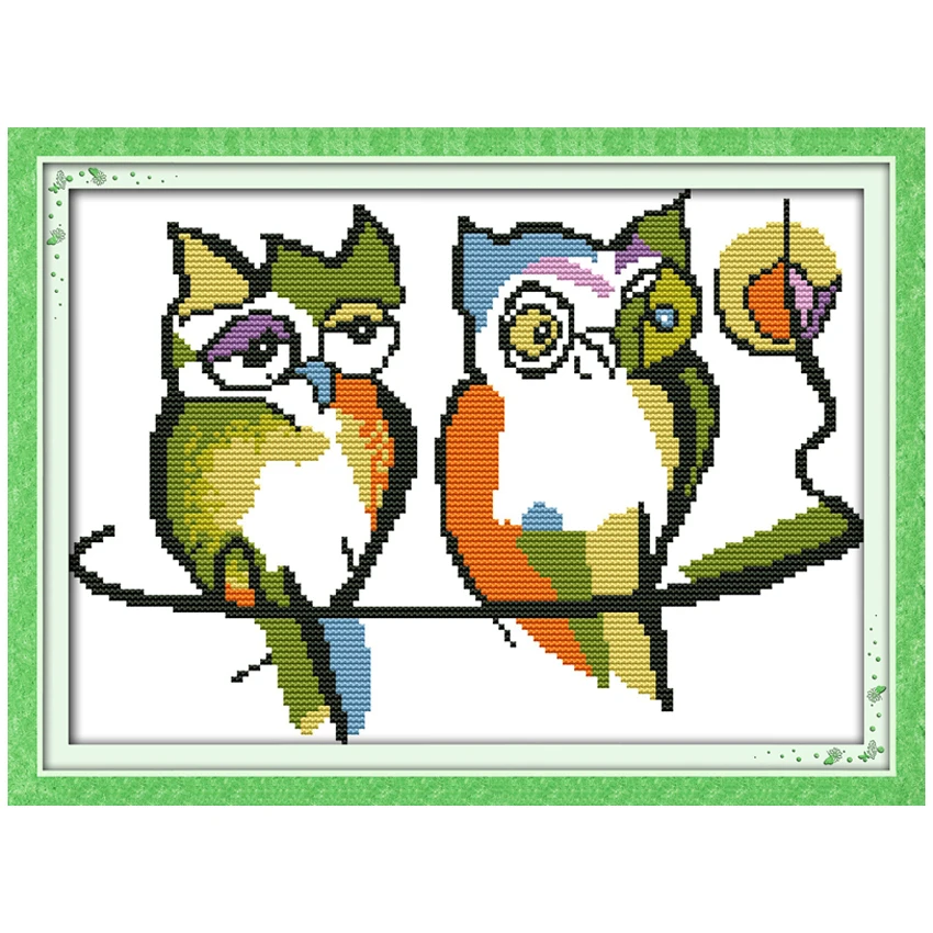 7 Colour Owl Patterns Counted Cross Stitch 11CT 14CT Cross Stitch Sets Wholesale animals Cross-stitch Kits Embroidery Needlework
7 Colour Owl Patterns Counted Cross Stitch 11CT 14CT Cross Stitch Sets Wholesale animals Cross-stitch Kits Embroidery Needlework