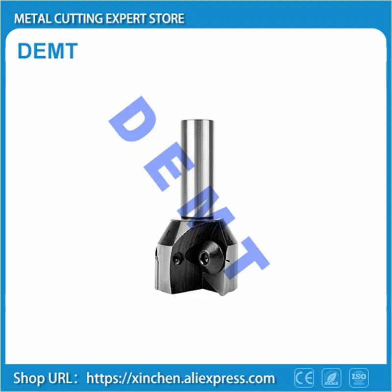 Indexable end mills One-piece shank 30-100mm C20 Right angle milling cutter for TPKR TPKN1603 / TPKN2204 or 3100511 / 3130511
Indexable end mills One-piece shank 30-100mm C20 Right angle milling cutter for TPKR TPKN1603 / TPKN2204 or 3100511 / 3130511