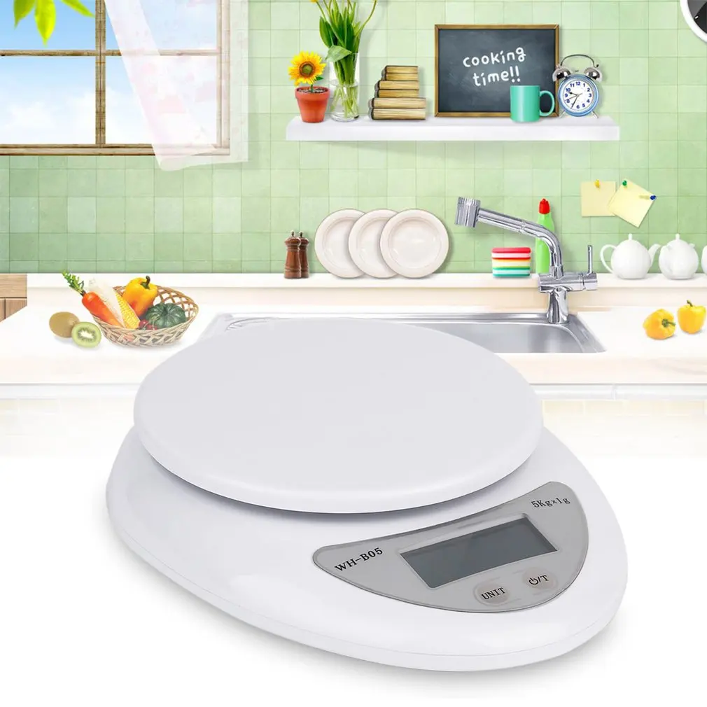 5kg 5000g/1g Digital Kitchen Food Diet Postal Scale Electronic Weight Balance P20
5kg 5000g/1g Digital Kitchen Food Diet Postal Scale Electronic Weight Balance P20