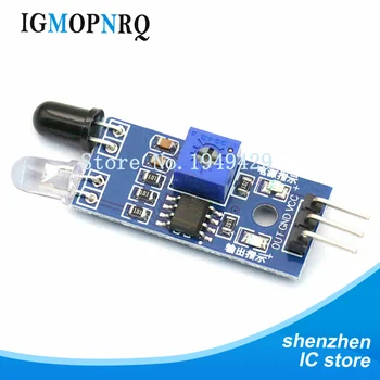 Infrared barrier Module car obstacle avoidance obstacle avoidance sensors Black Line Identification adjustable distance
Infrared barrier Module car obstacle avoidance obstacle avoidance sensors Black Line Identification adjustable distance