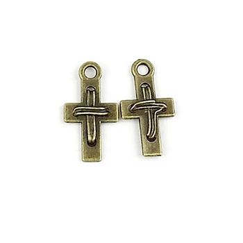 (28361)100g,about 120 pcs 22x12MM Antique Bronze Zinc Alloy Crosses Charms Pendants Diy Jewelry Findings Accessories Wholesale
(28361)100g,about 120 pcs 22x12MM Antique Bronze Zinc Alloy Crosses Charms Pendants Diy Jewelry Findings Accessories Wholesale
