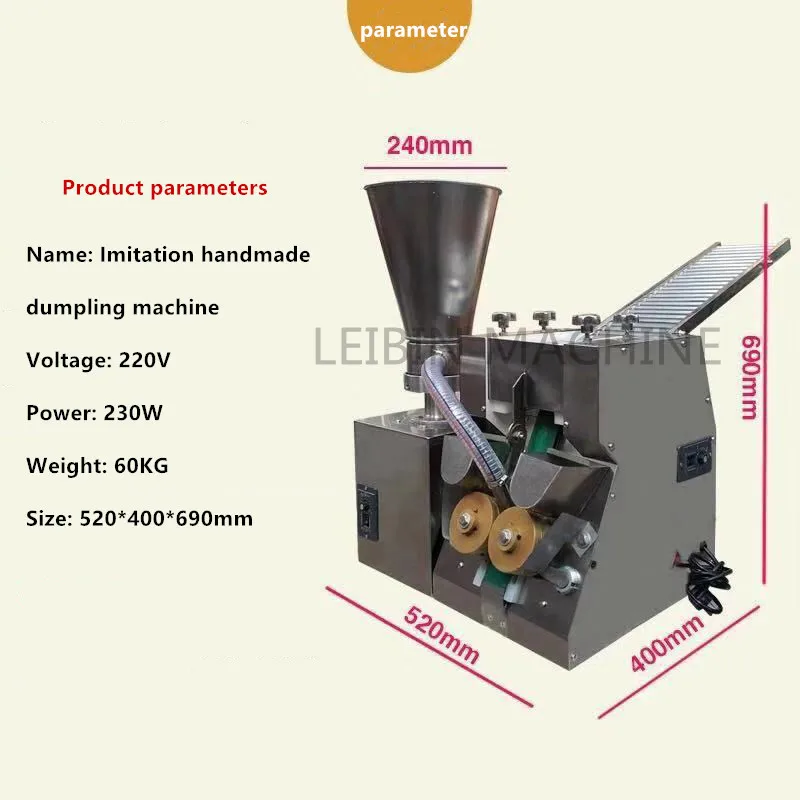 Automatic Electric Commercial Dumpling Making Machine/ fried Dumpling machine;Dumpling maker 4200pcs/hour
Automatic Electric Commercial Dumpling Making Machine/ fried Dumpling machine;Dumpling maker 4200pcs/hour
