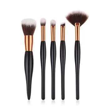 

Black Unicorn Makeup Brushes Foundation Powder Angled Blush Brush Tapered Blending Concealer Highlighter Eyebrow Eyeshadow Brush