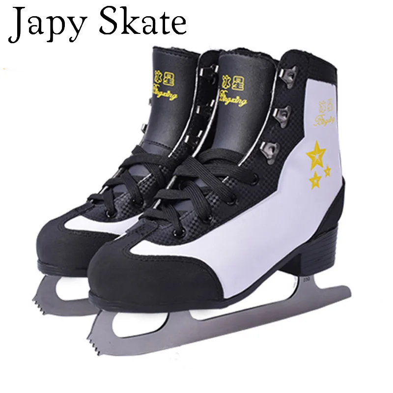 Japy Skate ледовая обувь для трюков взрослых и детей из натуральной кожи коньки