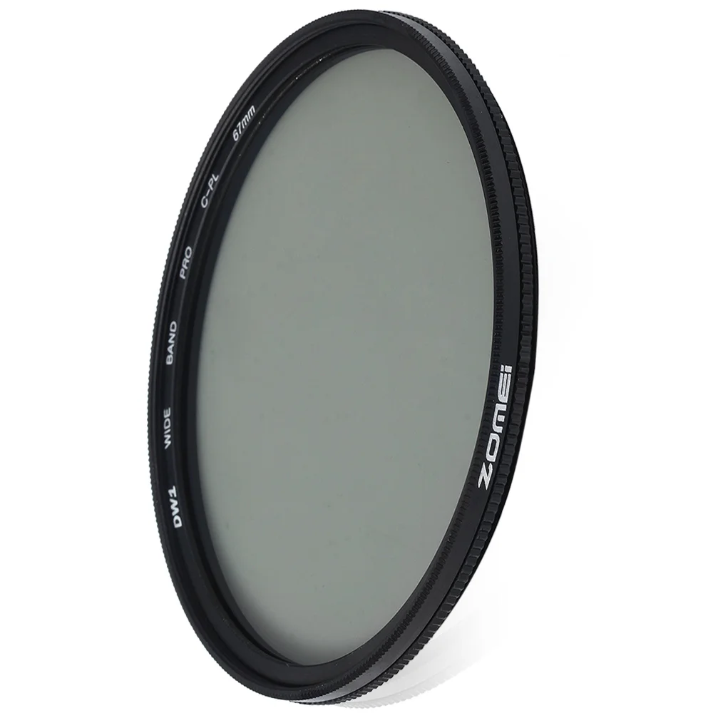 Zomei 67mm Ultra Thin CPL Circular Polarizer Glass Filter Lens | Электроника