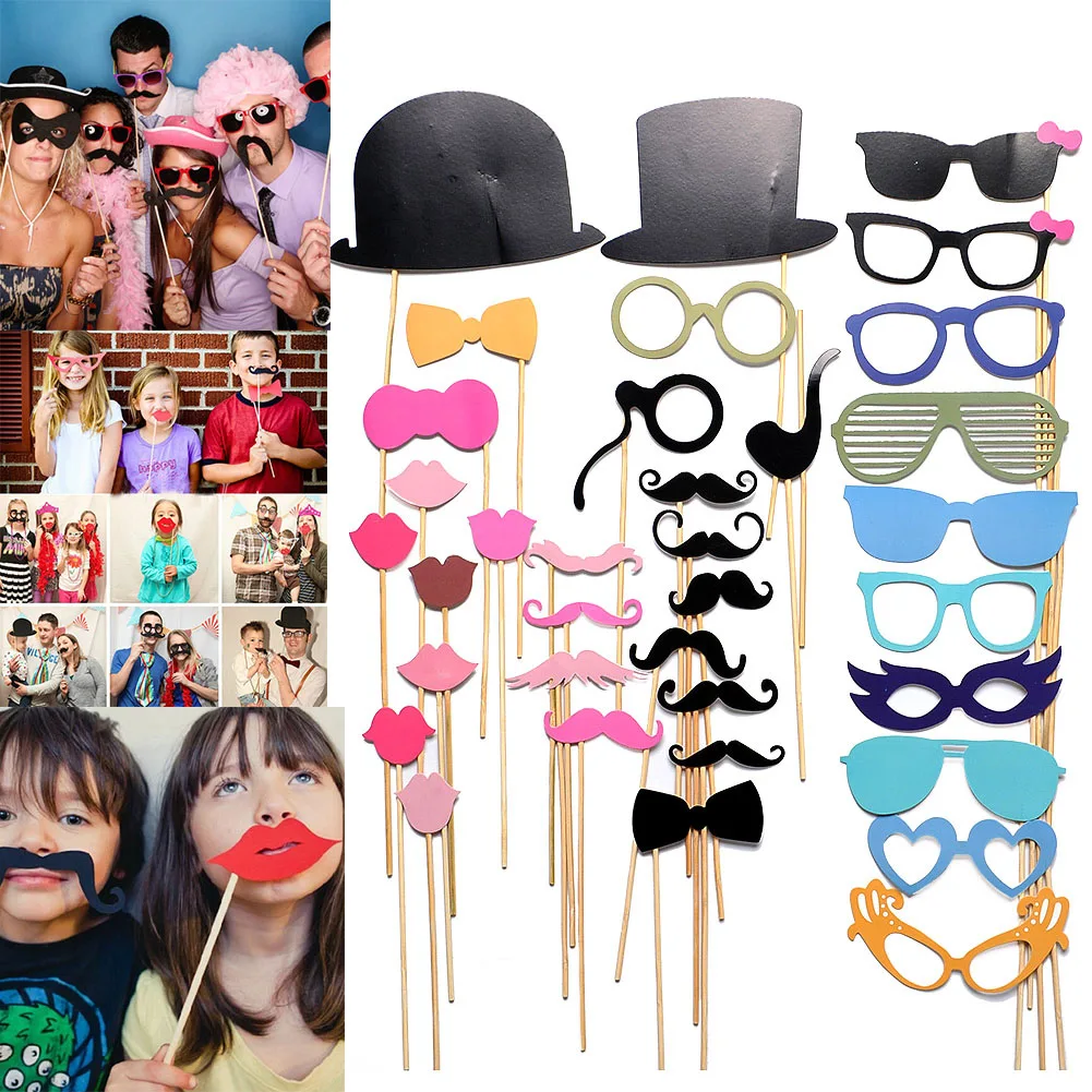 Halloween gift for kids 36PCS New DIY Face Funny Masks Photo Gatsby Props Mustache On A Stick Birthday Christmas Party gift
Halloween gift for kids 36PCS New DIY Face Funny Masks Photo Gatsby Props Mustache On A Stick Birthday Christmas Party gift