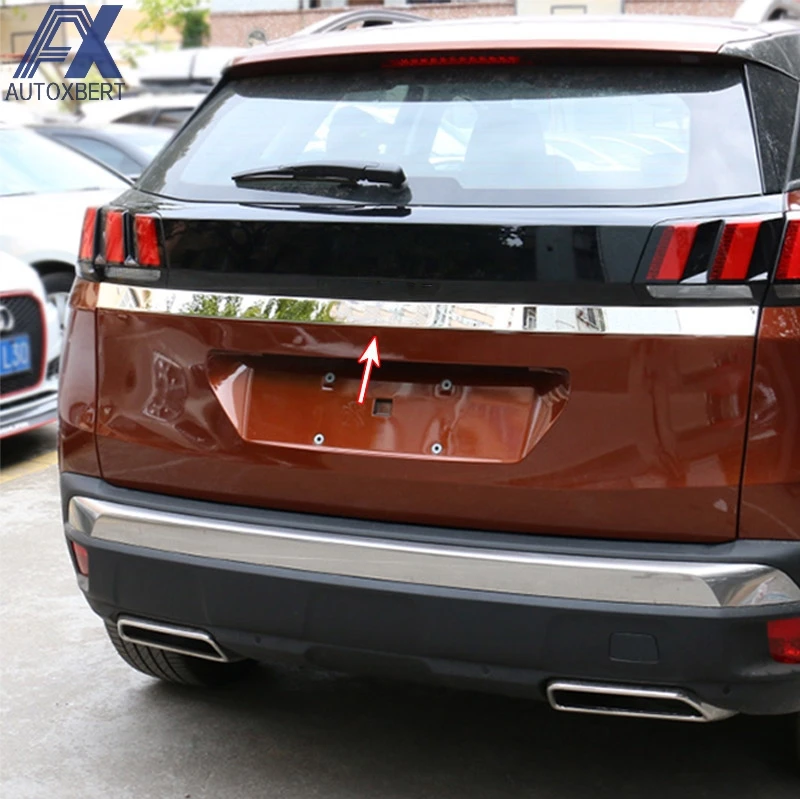 AX For Peugeot 3008 2017- Chrome Rear Trunk Cover Tail Gate Trim Back Door Handle Sticker Styling Accent Moulding Garnish
AX For Peugeot 3008 2017- Chrome Rear Trunk Cover Tail Gate Trim Back Door Handle Sticker Styling Accent Moulding Garnish