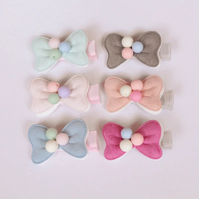 20pcs/lot 2016 New Arrival Small Bow Baby Girl Hair Clip Light Pink Double Level Hair Bow With Beads Kids Hairpins Solid Cloth
20pcs/lot 2016 New Arrival Small Bow Baby Girl Hair Clip Light Pink Double Level Hair Bow With Beads Kids Hairpins Solid Cloth