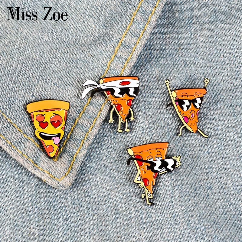 Funny Pizza Man Enamel Pins Badges Sunglasses Heart Eye Brooches Custom Pastel Lapel pin Denim Shirt Cartoon Food Jewelry Gift
Funny Pizza Man Enamel Pins Badges Sunglasses Heart Eye Brooches Custom Pastel Lapel pin Denim Shirt Cartoon Food Jewelry Gift