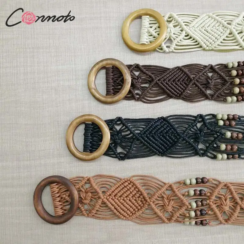 Conmoto 2019 Trending Fashion Braided Belt Women Casual Boho Folk Belt For Dress Round Buckle Accessory
Conmoto 2019 Trending Fashion Braided Belt Women Casual Boho Folk Belt For Dress Round Buckle Accessory
