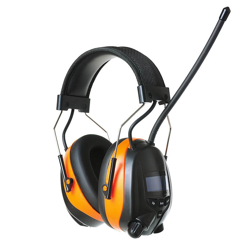 Перезаряжаемые литиевых Батарея Bluetooth AM/FM радио наушники 25dB электронный Шум