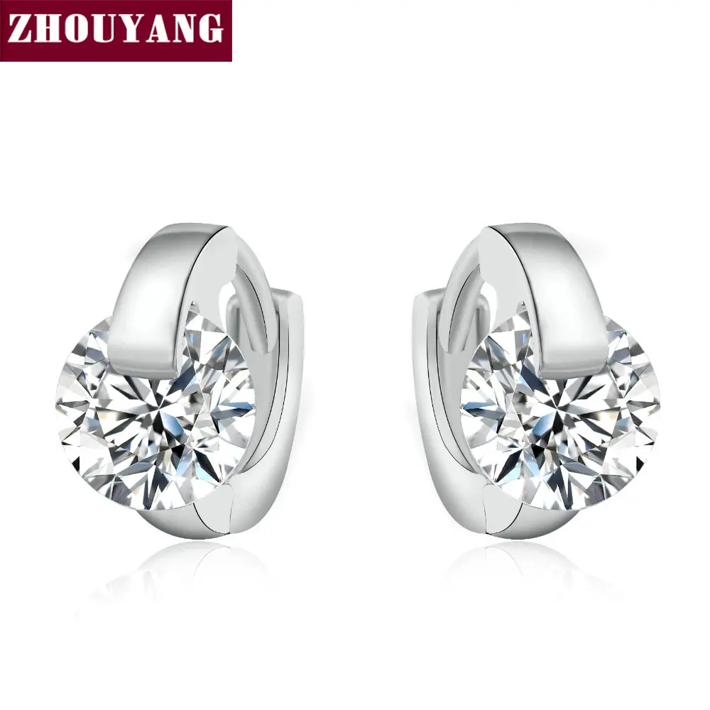Top Quality SimpleCrystal Stud Earring Silver Color Jewelry Austrian Crystal ZYE721 ZYE547 ZYE374
Top Quality SimpleCrystal Stud Earring Silver Color Jewelry Austrian Crystal ZYE721 ZYE547 ZYE374