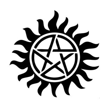 HotMeiNi Car Sticker Jdm styling Window Bumper Body Decal Kayak Reflective Supernatural Anti-Possession Pentagram 12.5*12.5cm
HotMeiNi Car Sticker Jdm styling Window Bumper Body Decal Kayak Reflective Supernatural Anti-Possession Pentagram 12.5*12.5cm