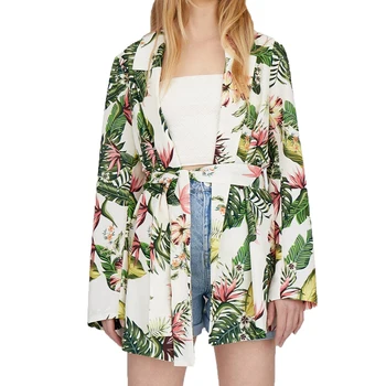 Summer blazer women casual print women clothes 2019 lace-up blazer feminino long sleeve coat women
Summer blazer women casual print women clothes 2019 lace-up blazer feminino long sleeve coat women
