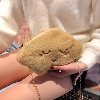 Japanese sweet pure color plush bag lovely cross-body bag chain shoulder bag mobile phone bag change purse
Japanese sweet pure color plush bag lovely cross-body bag chain shoulder bag mobile phone bag change purse