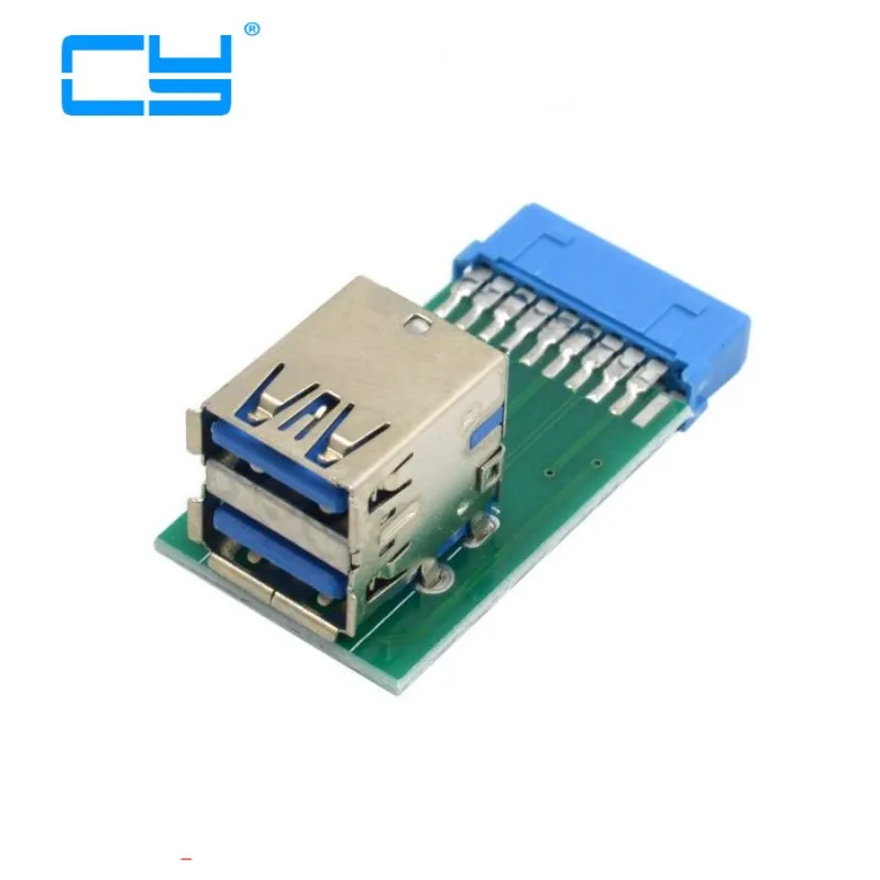 Вертикальная двойная карта USB 3,0 USB Адаптер блока печатных плат типа A для материнской платы с 20-контактным разъемом
Вертикальная двойная карта USB 3,0 USB Адаптер блока печатных плат типа A для материнской платы с 20-контактным разъемом