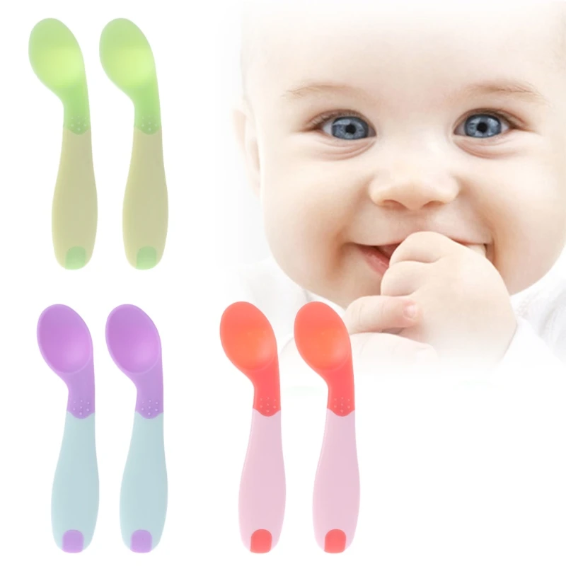 Baby Food Spoon Feeding Care Soft Silicone Safety Color-changing Cutlery Heat Discoloration Spoon Dscoloration Spoon
Baby Food Spoon Feeding Care Soft Silicone Safety Color-changing Cutlery Heat Discoloration Spoon Dscoloration Spoon