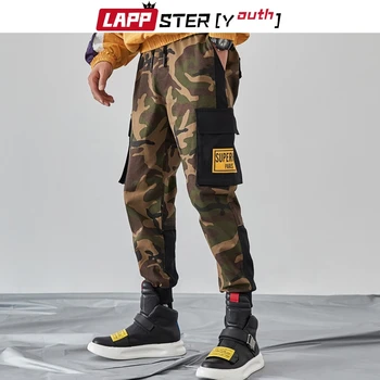 LAPPSTER Men Camo Pants Joggers Streetwear 2020 Man Harajuku Skinny Sweatpants Cargo Pants Overalls Mens Casual Korean Trousers
LAPPSTER Men Camo Pants Joggers Streetwear 2020 Man Harajuku Skinny Sweatpants Cargo Pants Overalls Mens Casual Korean Trousers