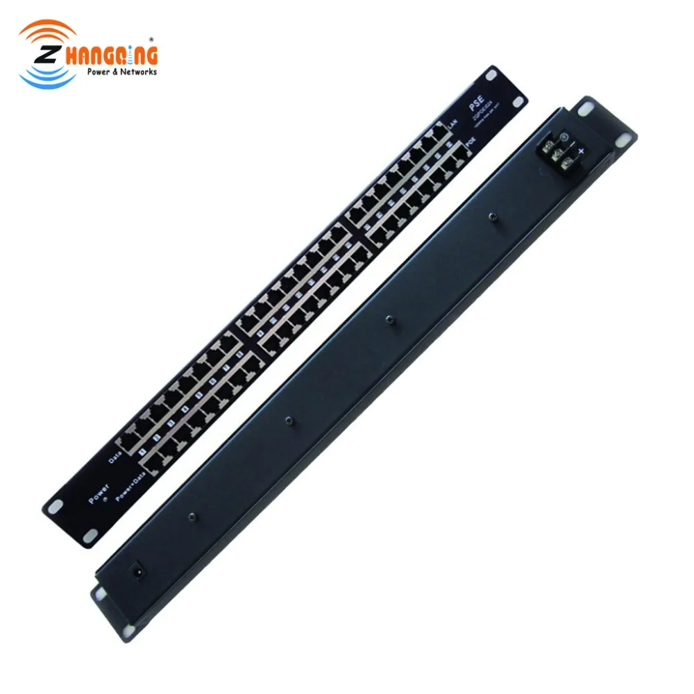 24 Port POE Injector Mid-span Passive POE Patch Panel, power 24 10/100 devices from one supply 12vto56v, rack mount PoE injector
24 Port POE Injector Mid-span Passive POE Patch Panel, power 24 10/100 devices from one supply 12vto56v, rack mount PoE injector