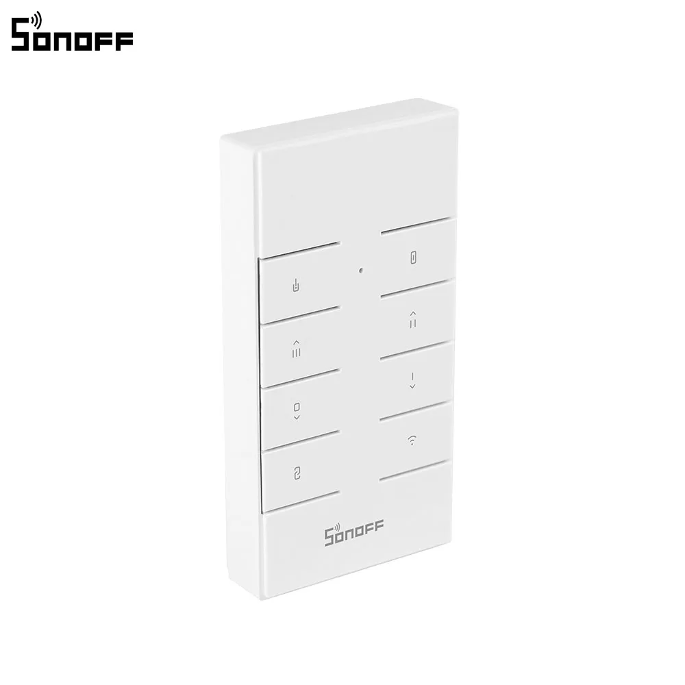 SONOFF 8keys RM433 Multipurpose Custom 433 MHz RF Remote Controller Works with SONOFF RF/Slampher/4CH Pro/TX Series/RF Bridge
SONOFF 8keys RM433 Multipurpose Custom 433 MHz RF Remote Controller Works with SONOFF RF/Slampher/4CH Pro/TX Series/RF Bridge