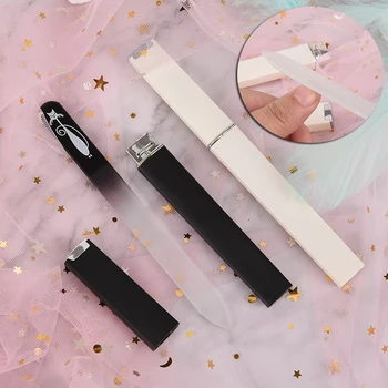 2pcs/set Nail Files Cat Pattern Crystal Glass Nail File With Faux Black & White Plated Plastic Hard Case Nail Tools
2pcs/set Nail Files Cat Pattern Crystal Glass Nail File With Faux Black & White Plated Plastic Hard Case Nail Tools