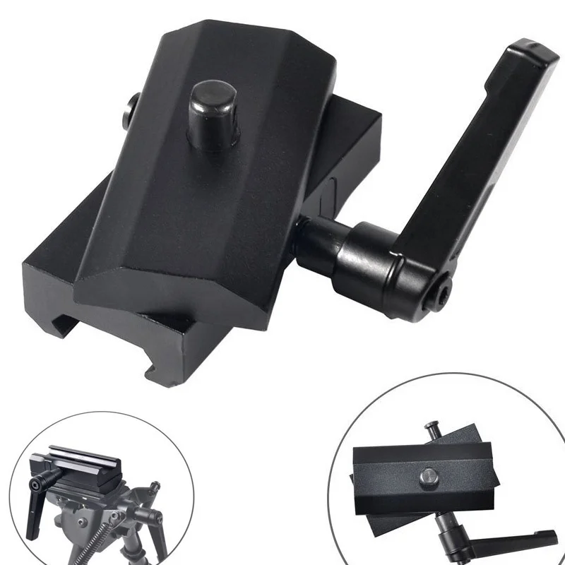 Magorui QD Rotatable Rifle Bipod Adapter for Harris Bipod with Pivot Lock 20mm Picatinny Rail Mount
Magorui QD Rotatable Rifle Bipod Adapter for Harris Bipod with Pivot Lock 20mm Picatinny Rail Mount