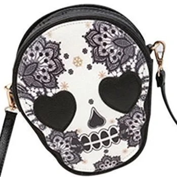 AUAU New Bags Women Skull Head Shoulder Crossbody Small Personalized Messenger Bag Handbag Hight Quality Vintage Cute Style 2017
AUAU New Bags Women Skull Head Shoulder Crossbody Small Personalized Messenger Bag Handbag Hight Quality Vintage Cute Style 2017
