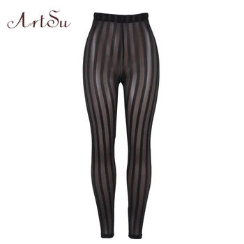 ArtSu Women Pant Strpied Sexy Thin Mesh Flare Wide Leg See Through Pencil Pants Beach Long Trousers Fashion ASPA41187
ArtSu Women Pant Strpied Sexy Thin Mesh Flare Wide Leg See Through Pencil Pants Beach Long Trousers Fashion ASPA41187