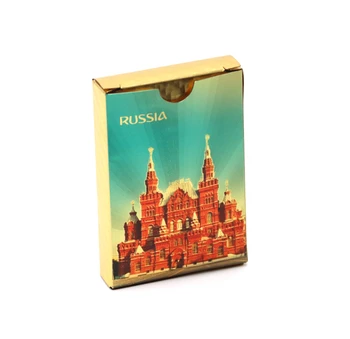 24K Golden Foil Russian Poker PVC Plastic Waterproof Durable Playing Cards Game Cards 36 pcs cards special for Russia
24K Golden Foil Russian Poker PVC Plastic Waterproof Durable Playing Cards Game Cards 36 pcs cards special for Russia