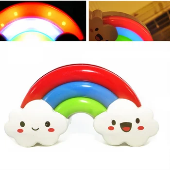 Rainbow Led Night Light Rainbow Lamp illuminator Novelty Colorful With Light Sensor Control Auto ON/OFF For Baby bedroom Gift
Rainbow Led Night Light Rainbow Lamp illuminator Novelty Colorful With Light Sensor Control Auto ON/OFF For Baby bedroom Gift