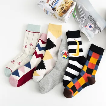 Colour crew cotton happy socks men/women british style casual harajuku designer brand novelty art for couple funny sokken dress
Colour crew cotton happy socks men/women british style casual harajuku designer brand novelty art for couple funny sokken dress