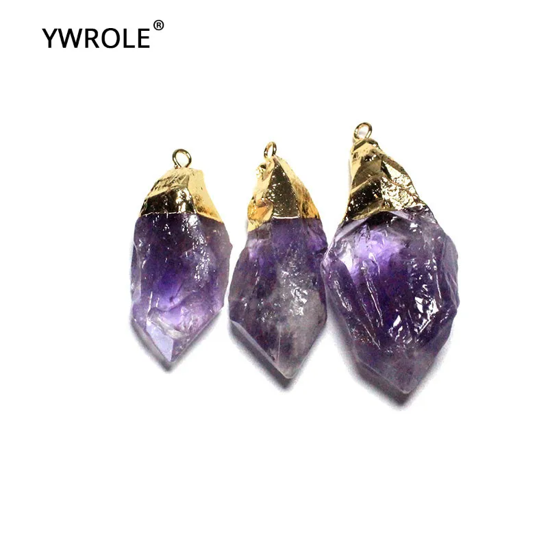 Wholesale Natural Amethysts Pendant Irregular Stone Purple Crystal Pendant For Jewelry Making DIY Necklace Earrings fit Women
Wholesale Natural Amethysts Pendant Irregular Stone Purple Crystal Pendant For Jewelry Making DIY Necklace Earrings fit Women