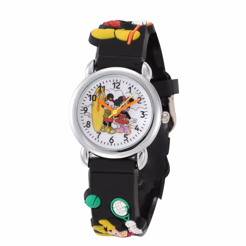 New 3D Cartoon Lovely Mickey Kids Girls Boys Children Students Quartz Wrist Watch Popular Watches Minnie Mouse Regarder Clock 
New 3D Cartoon Lovely Mickey Kids Girls Boys Children Students Quartz Wrist Watch Popular Watches Minnie Mouse Regarder Clock