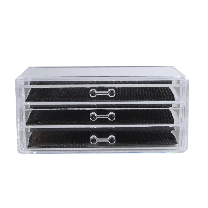 1 Pcs Transparent Acrylic Make Up Organizer 3 Drawers Storage Box Clear Cosmetic Storage Box Organizers
1 Pcs Transparent Acrylic Make Up Organizer 3 Drawers Storage Box Clear Cosmetic Storage Box Organizers