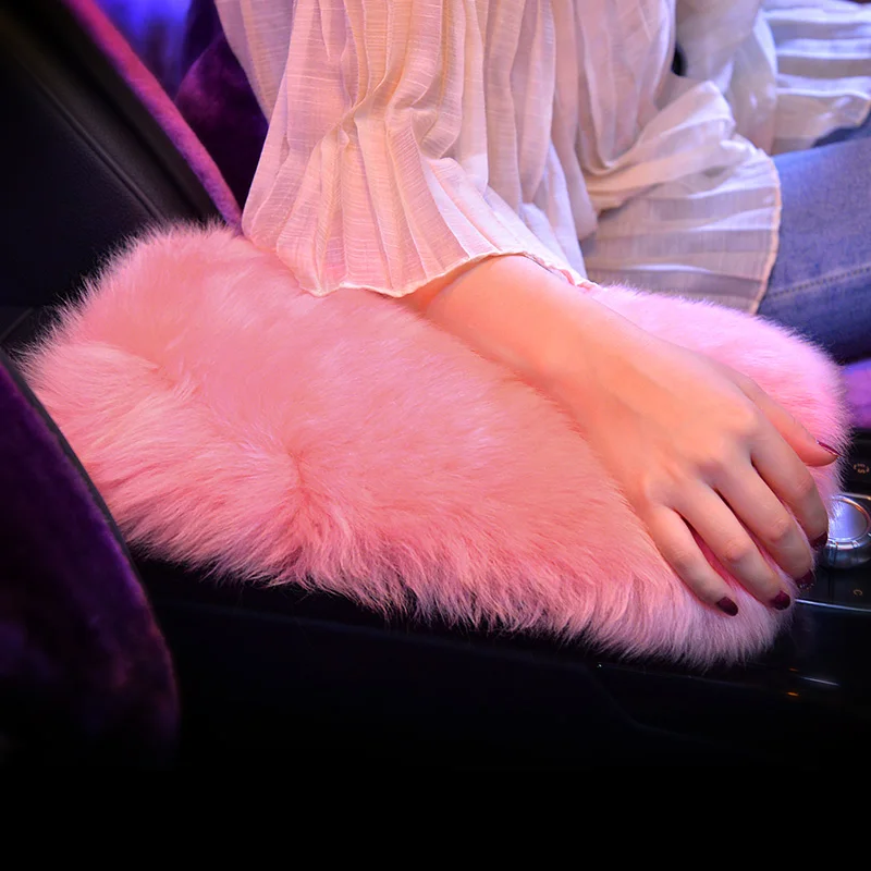 Long Faux Fur Car Armrest Pad Soft Winter Plush Auto Armrest Cushion Mat Lovely Interior Styling Great Gift for Women White Pink
Long Faux Fur Car Armrest Pad Soft Winter Plush Auto Armrest Cushion Mat Lovely Interior Styling Great Gift for Women White Pink