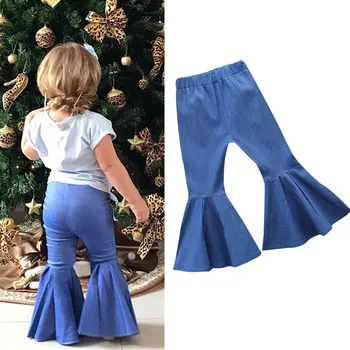 2019 Hot Kids Toddler Kids Baby Girls Denim Flare Pants Jeans Cowboy Boot Cut Pants Trousers
2019 Hot Kids Toddler Kids Baby Girls Denim Flare Pants Jeans Cowboy Boot Cut Pants Trousers