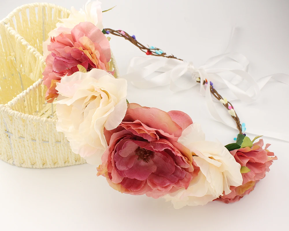 big flower exaggerate crown Fabric Flower Headbands for Woman Wedding Party Hair Flower Crown Dancer Girls Hair Accessories
big flower exaggerate crown Fabric Flower Headbands for Woman Wedding Party Hair Flower Crown Dancer Girls Hair Accessories