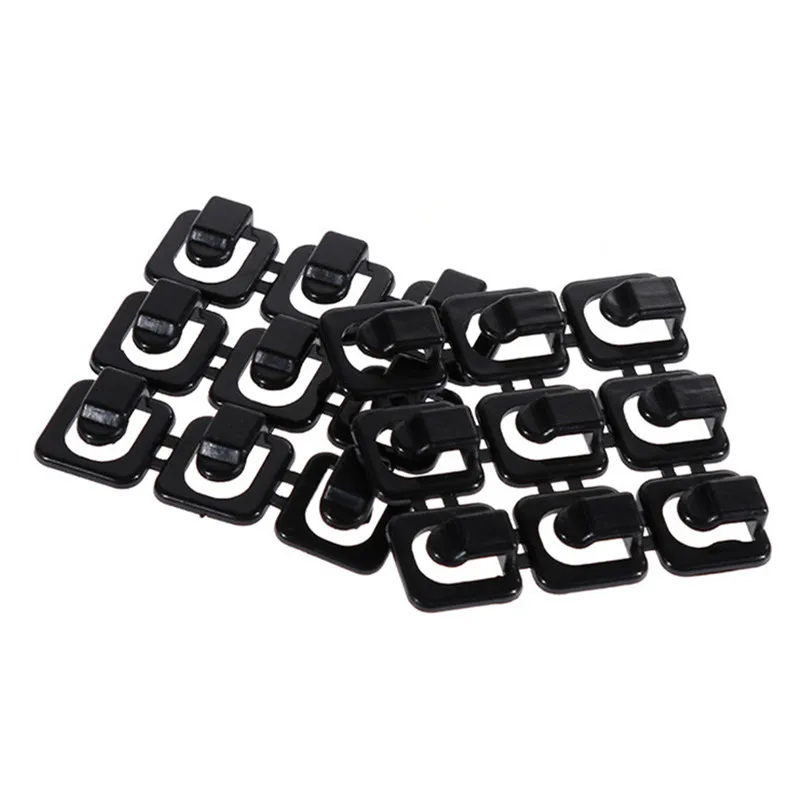 LEORY 18 PCS Powerful Sticky Wall Holder Desktop Cable Clip Organizer Wire Management
LEORY 18 PCS Powerful Sticky Wall Holder Desktop Cable Clip Organizer Wire Management