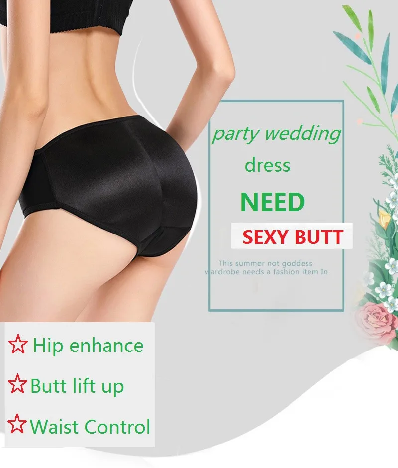 NINGMI Sexy Butt Lifter Women Hip Enhancer Hot Body Shaper Booty Lift Up Waist Trainer Tummy Control Panties Big Ass Pads Panty (15)