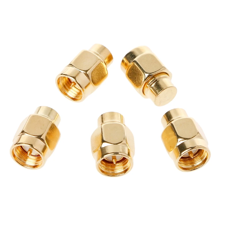 5Pcs/Set 50 OHM RF Coaxial Gold plated Matched Termination LOADS SMA male connector
5Pcs/Set 50 OHM RF Coaxial Gold plated Matched Termination LOADS SMA male connector
