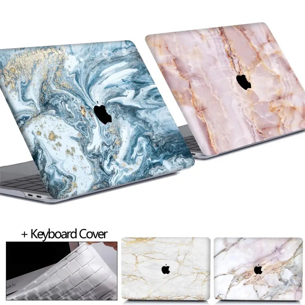 Marble Laptop Case For Apple MacBook Touch ID A1932, Air 13 Pro Retina 11 12 13 15 Pro 13.3 15.4 Touch Bar+ Keyboard Cover
Marble Laptop Case For Apple MacBook Touch ID A1932, Air 13 Pro Retina 11 12 13 15 Pro 13.3 15.4 Touch Bar+ Keyboard Cover