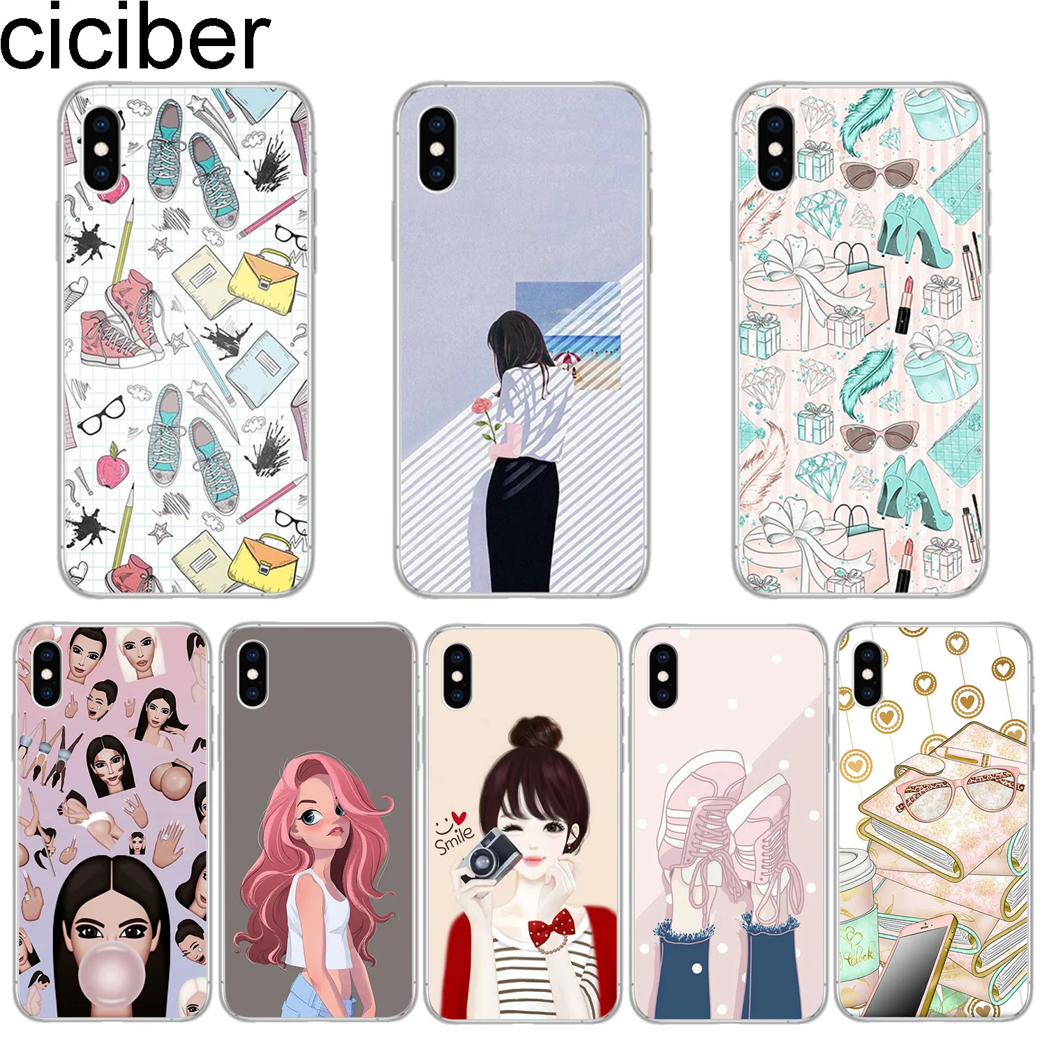 ciciber Kimoji girl Phone Case for Apple iPhone 11 Pro Max Cover for iPhone X XR XS MAX 8 7 6 6S Plus 5 5S SE Soft TPU Fundas
ciciber Kimoji girl Phone Case for Apple iPhone 11 Pro Max Cover for iPhone X XR XS MAX 8 7 6 6S Plus 5 5S SE Soft TPU Fundas