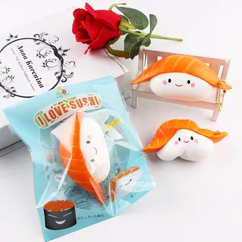 Sushi Squeeze Toy Scented Squeeze Slow Rising Fun Toy Relieve Stress Cure Gift wipes anti-stress kawaii stationery toys A1
Sushi Squeeze Toy Scented Squeeze Slow Rising Fun Toy Relieve Stress Cure Gift wipes anti-stress kawaii stationery toys A1