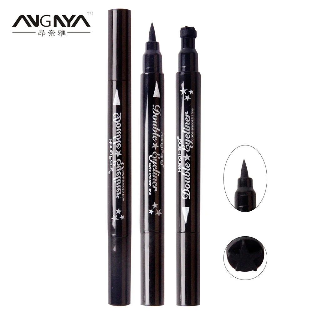ANGNYA Double Headed Eyeliner Star& Flower& Moon&Heart Tattoo Pattern Eyeliner Pen Waterproof Stamp Eye Makeup
ANGNYA Double Headed Eyeliner Star& Flower& Moon&Heart Tattoo Pattern Eyeliner Pen Waterproof Stamp Eye Makeup