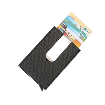 BYCOBECY 2020 ID Card Holder Metal RFID Wallet Carbon Fiber Slim Casual Card Holder for Men and Women Travel Business Purses
BYCOBECY 2020 ID Card Holder Metal RFID Wallet Carbon Fiber Slim Casual Card Holder for Men and Women Travel Business Purses